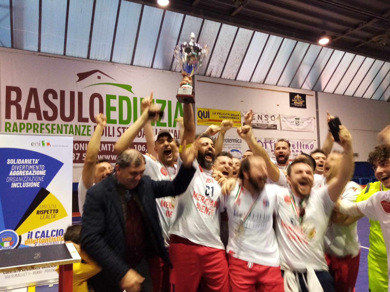 Futsal C2, la Lykos si aggiudica la coppa “S. Batta”